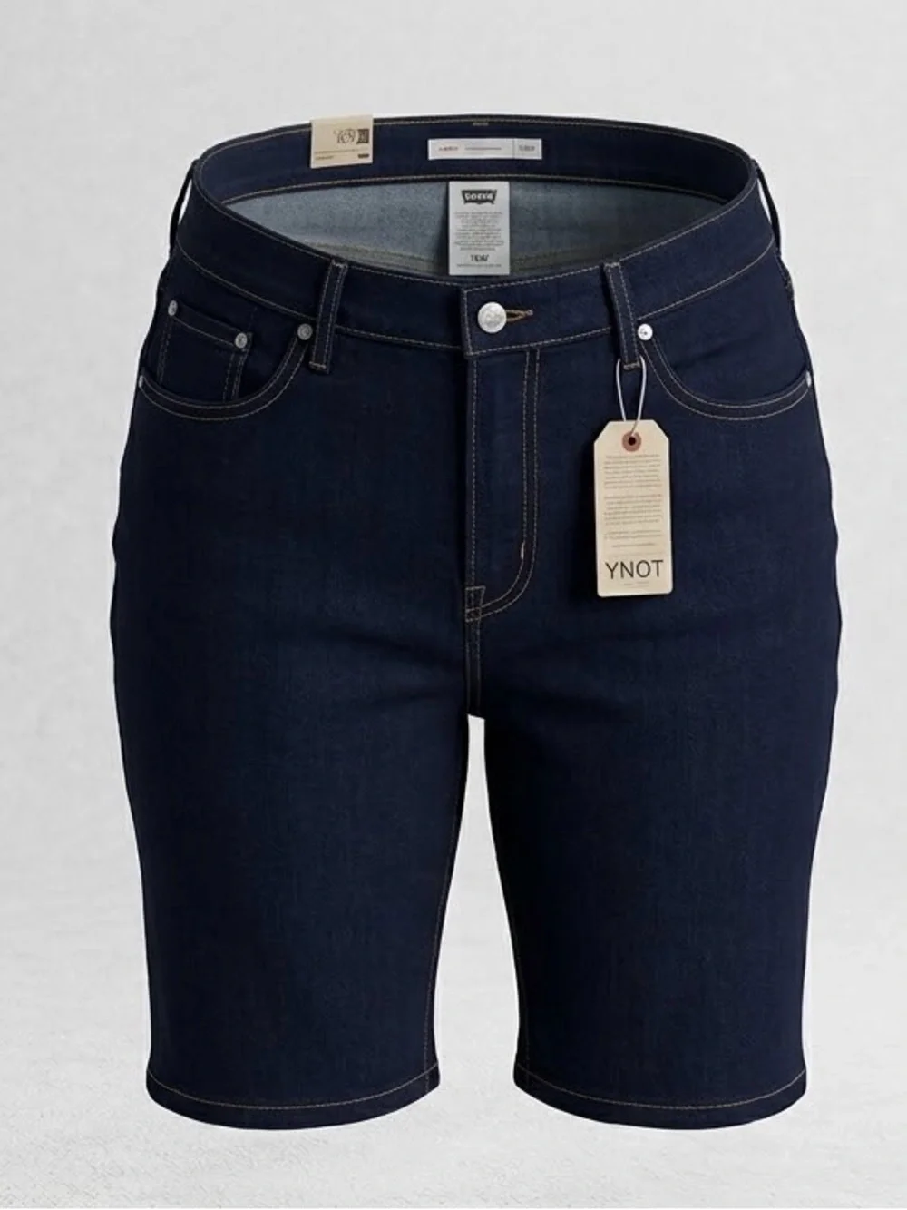Levi's Women’s Dark Indigo Denim Shorts